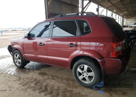 2006 Hyundai Tucson Gl из США, поврежденный, VIN KM8JM12B86U435570